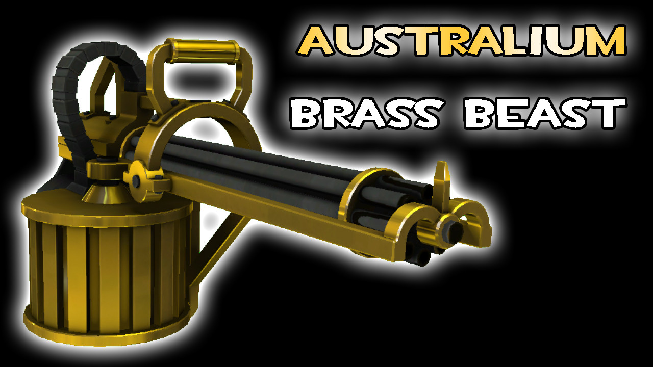 Australium Brass Beast (2018 Edition) [Team Fortress 2] [Mods]