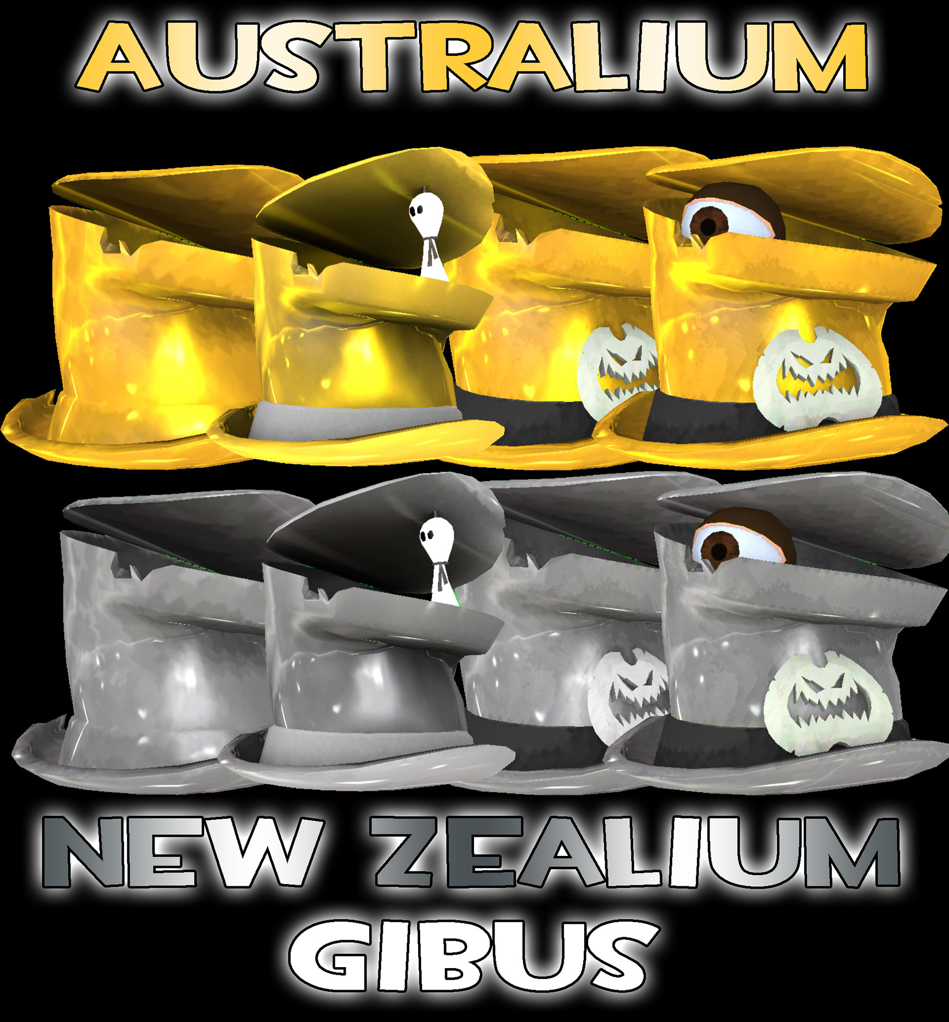 Australium/New Zealium Gibus