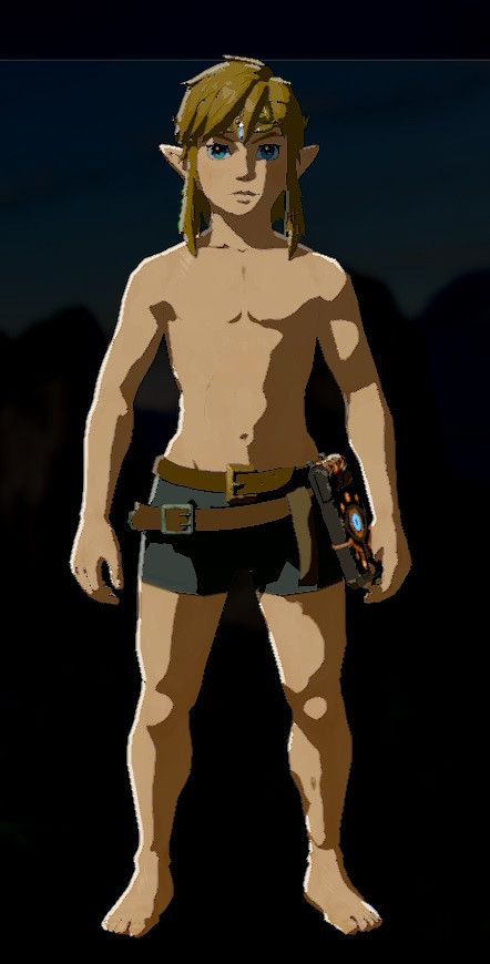Link's Shorter Underwear [The Legend of Zelda: Breath of the Wild (WiiU)]  [Mods]