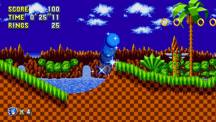 Sonic the Hedgehog 1: Green Hill Zone, Act 1 — Not Enough Rings