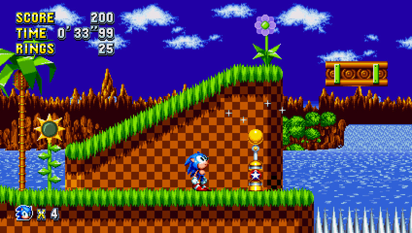 Sonic the hedgehog green hill zone 8 bit sprite - AI Generated Artwork -  NightCafe Creator