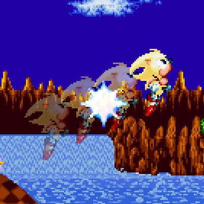 Buckles on Sonic's sprite [Sonic Mania] [Works In Progress]