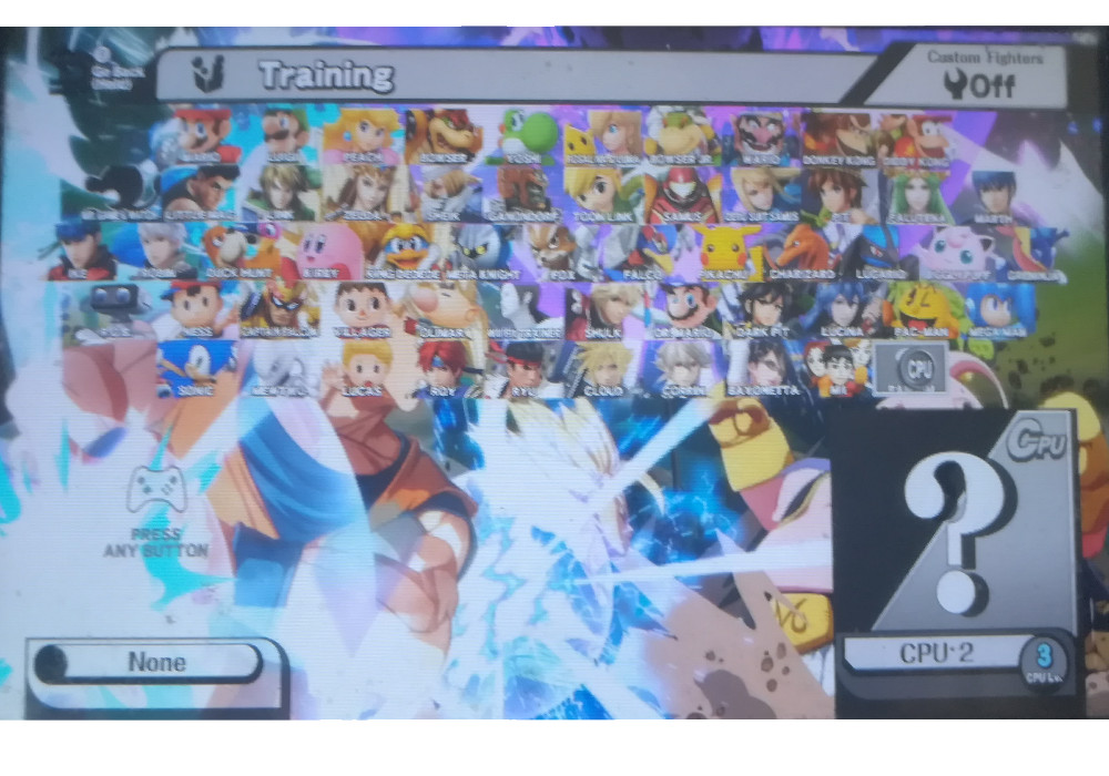 Fighters Z Background Character Select Screen [Super Smash Bros. (Wii U ...