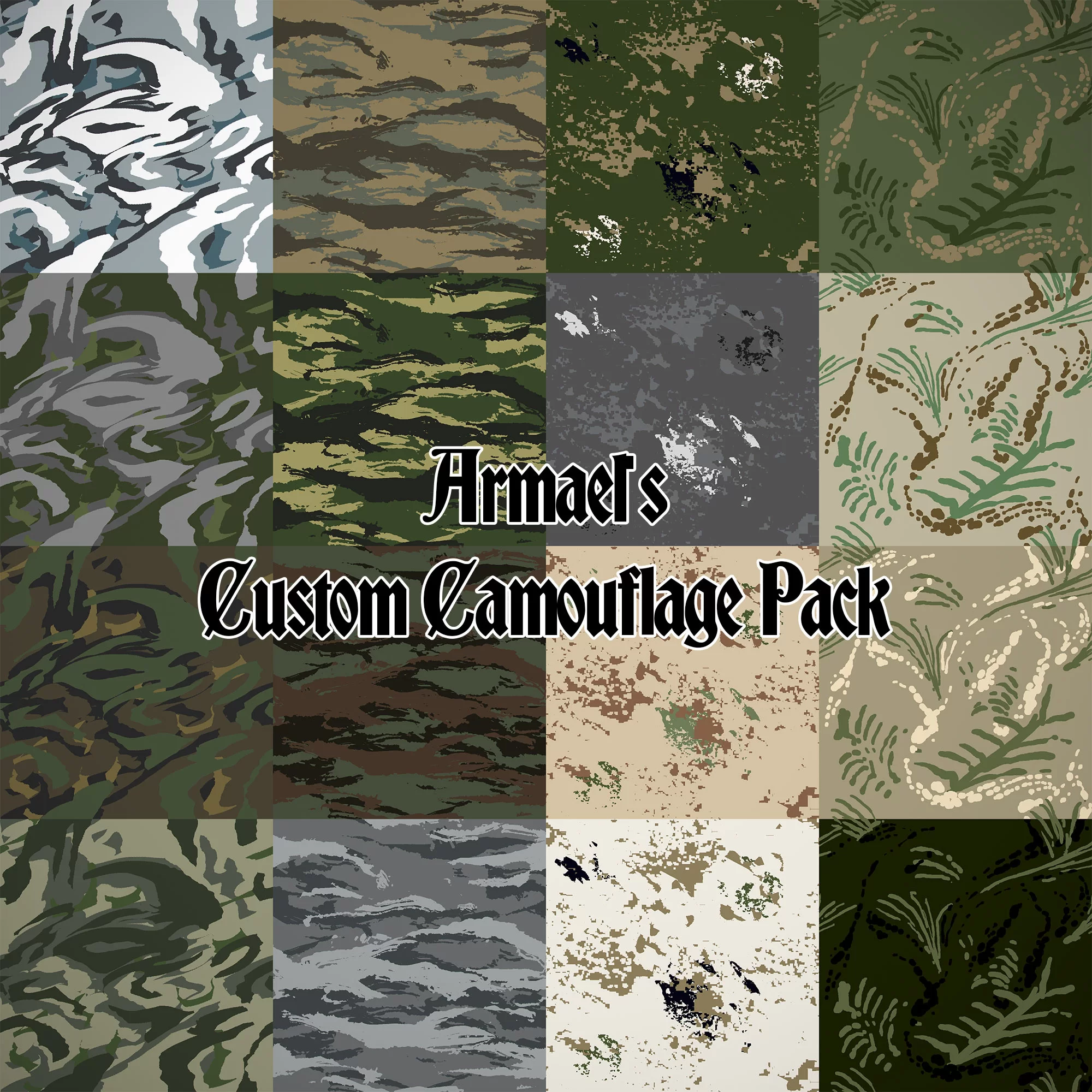 custom camo pack