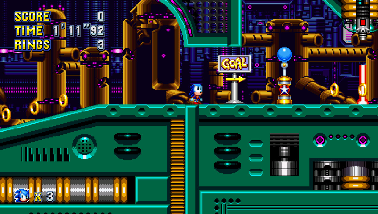 Metallic Madness: Classic Design [Sonic Mania] [Mods]