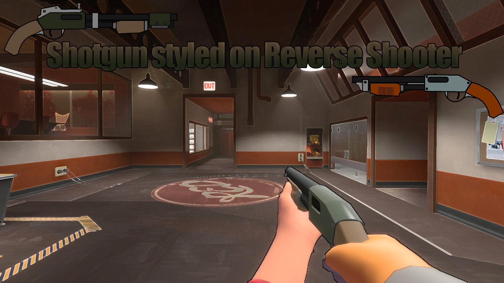 Shotgun styled on Reserved Shooter