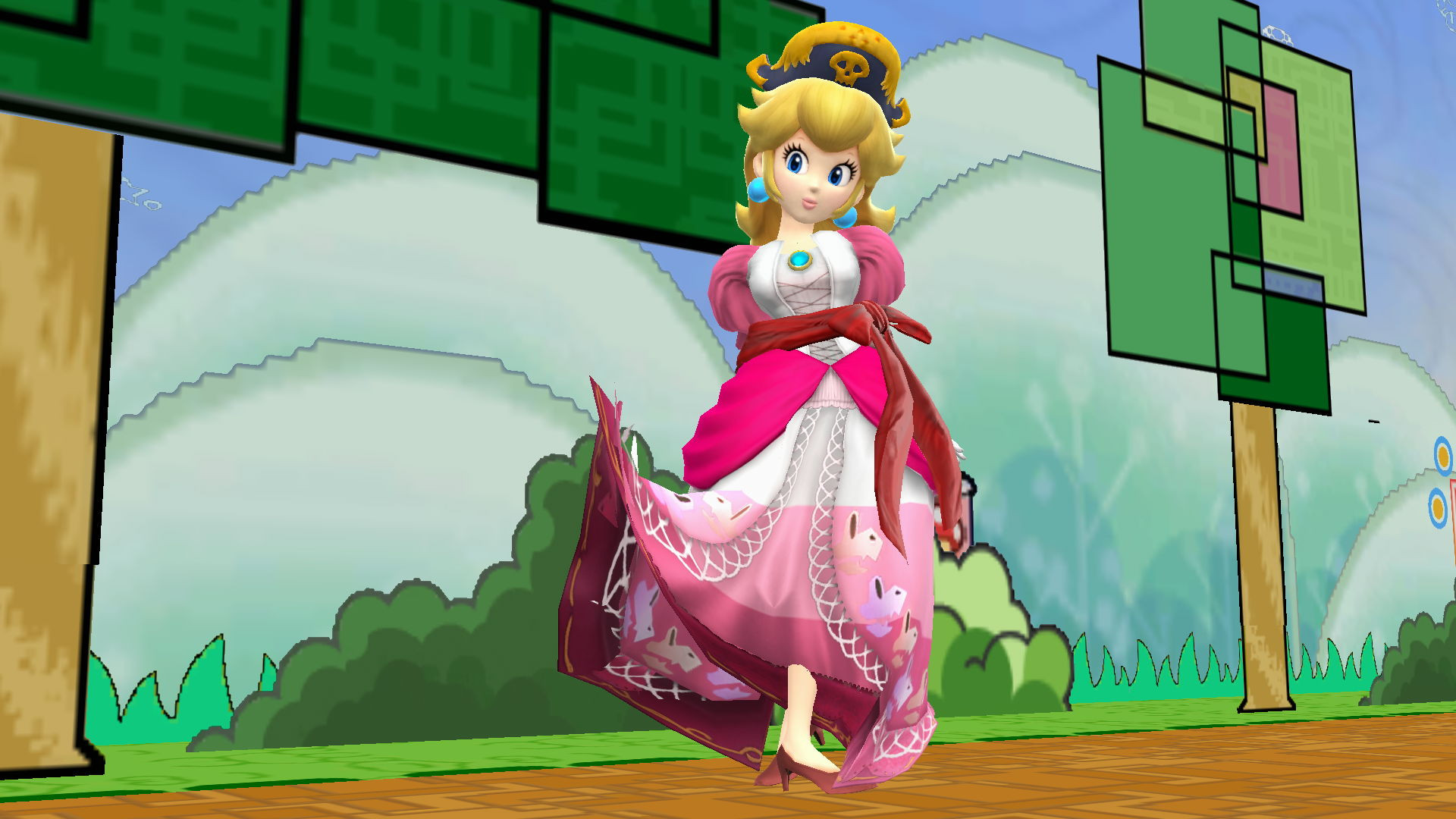 Pirate Peach [super Smash Bros. (wii U)] [mods]