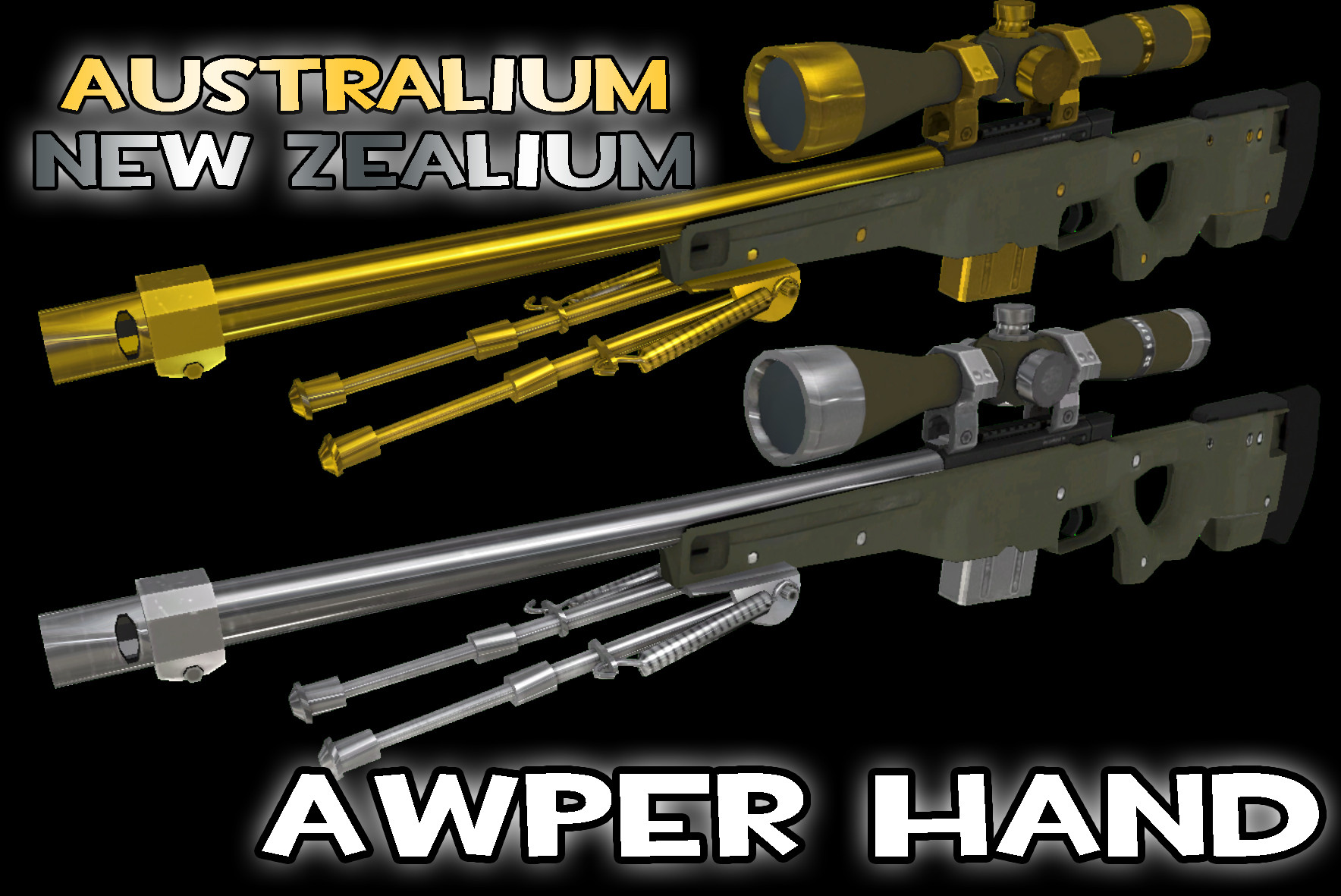 Aus/Zeal AWPer Hand [Team Fortress 2] [Mods]