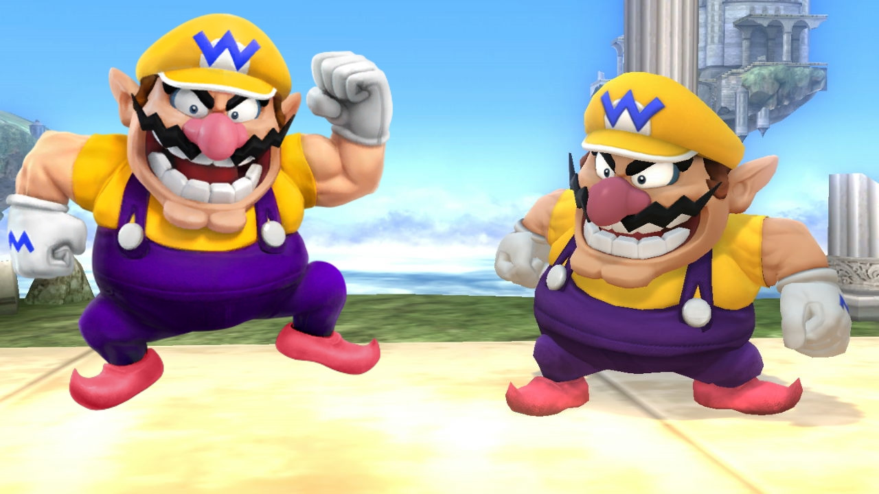 Mario Golf 64 - Wario's Outfit [Super Smash Bros. (Wii U)] [Mods]