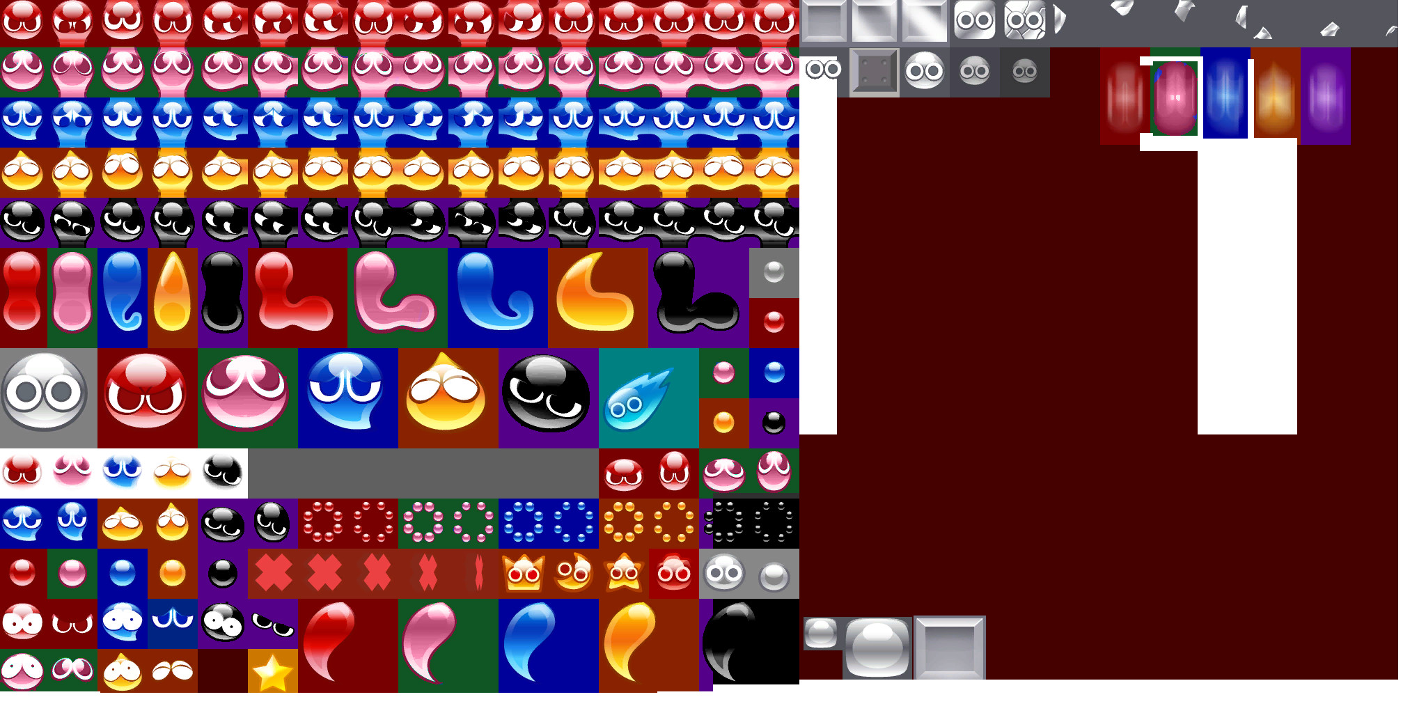 Color Blind Puyos Puyo Puyo Tetris Mods