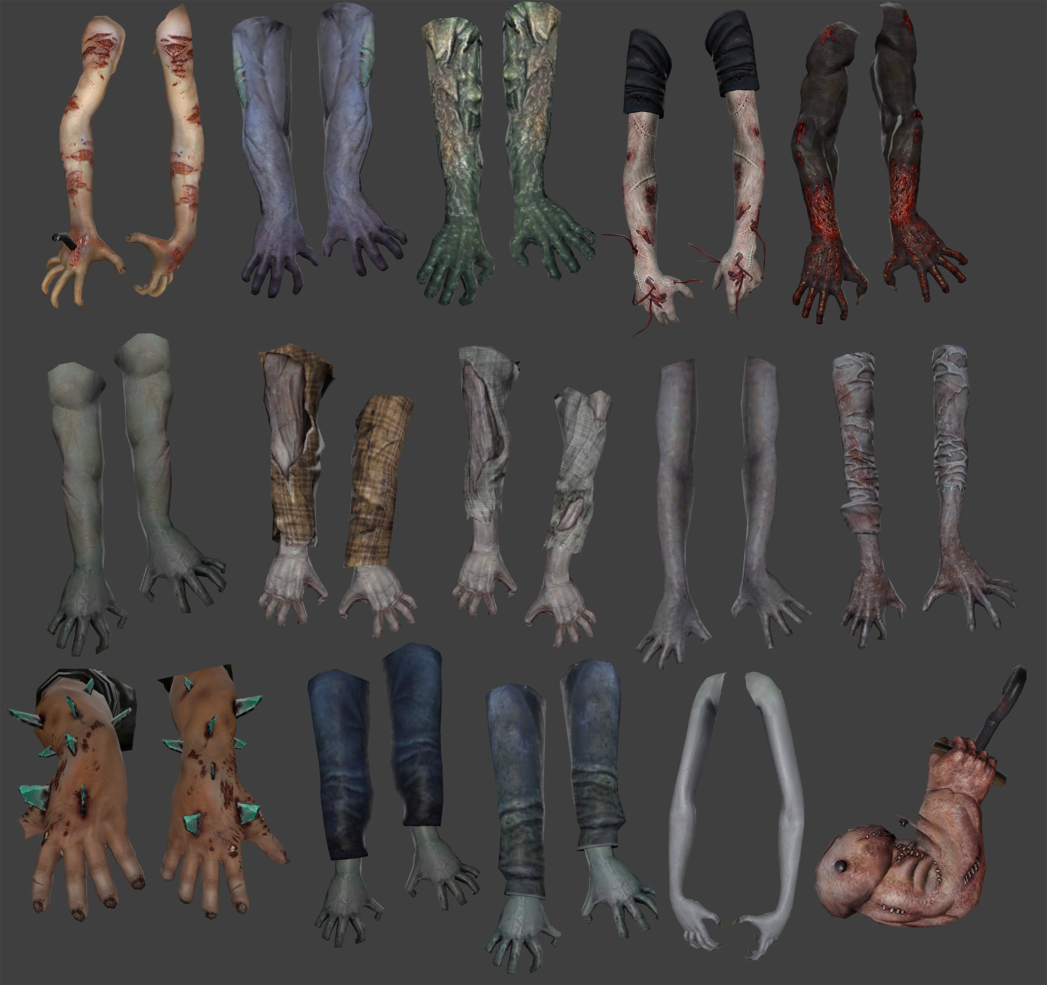 CSO2 Zombie Claw Pack