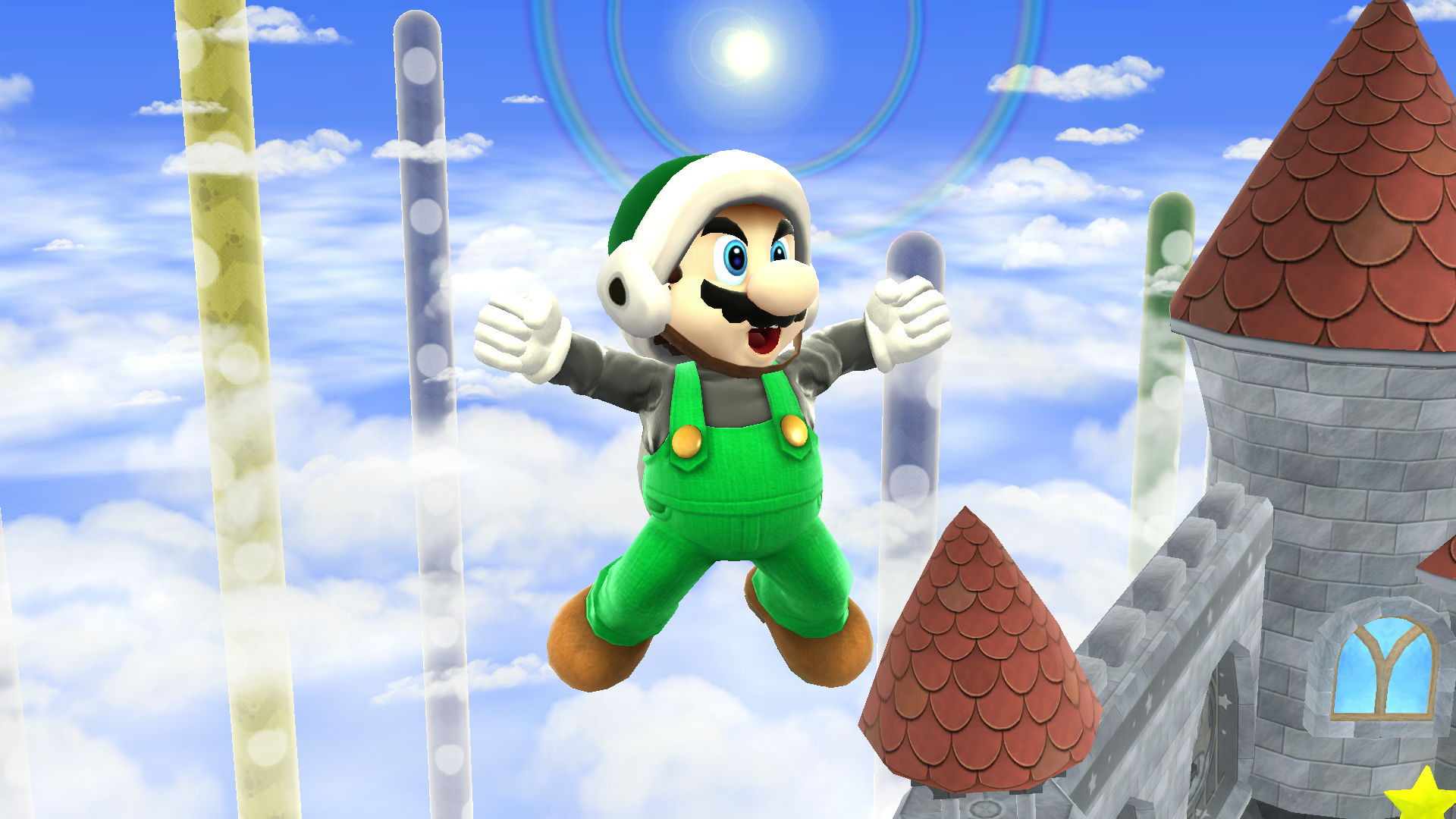 NSMBW Hammer Mario [Super Smash Bros. (Wii U)] [Mods]