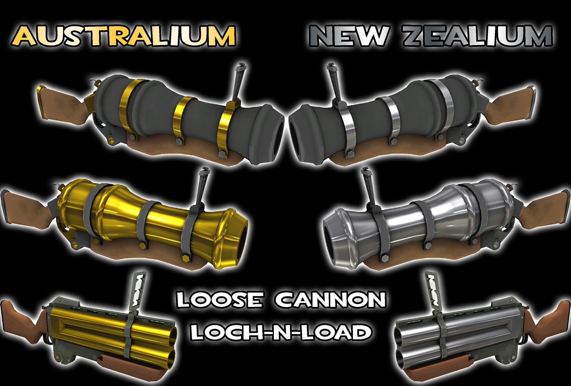 Aus/Zeal Loose Cannon & Loch-n-Load