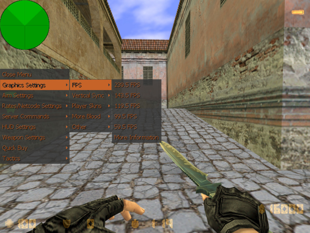 New main menu for CS [Counter-Strike 1.6] [Mods]