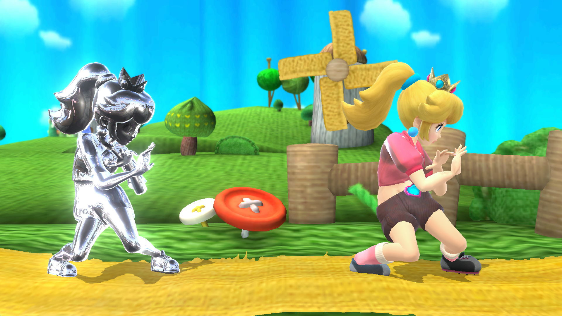 Concept Striker Peach [Super Smash Bros. (Wii U)] [Mods]