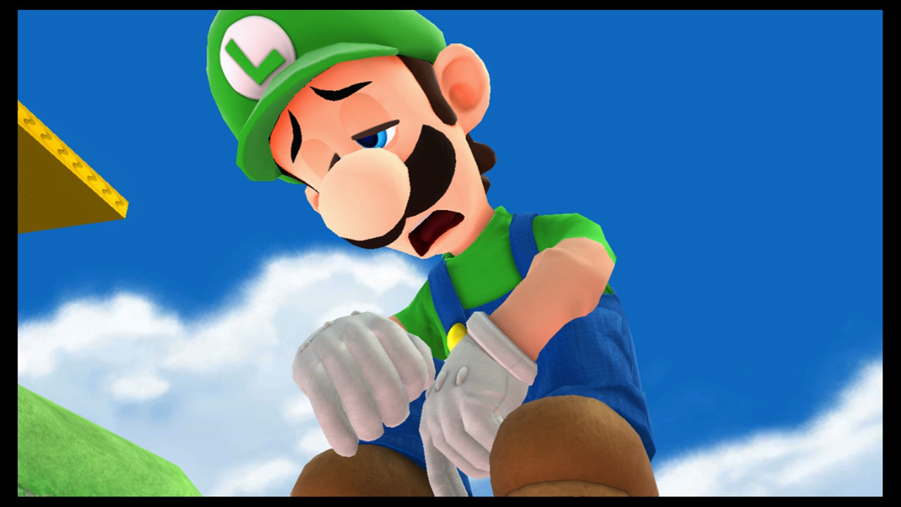 Super Mario Sunshine Luigi [Super Smash Bros. (Wii U)] [Mods]