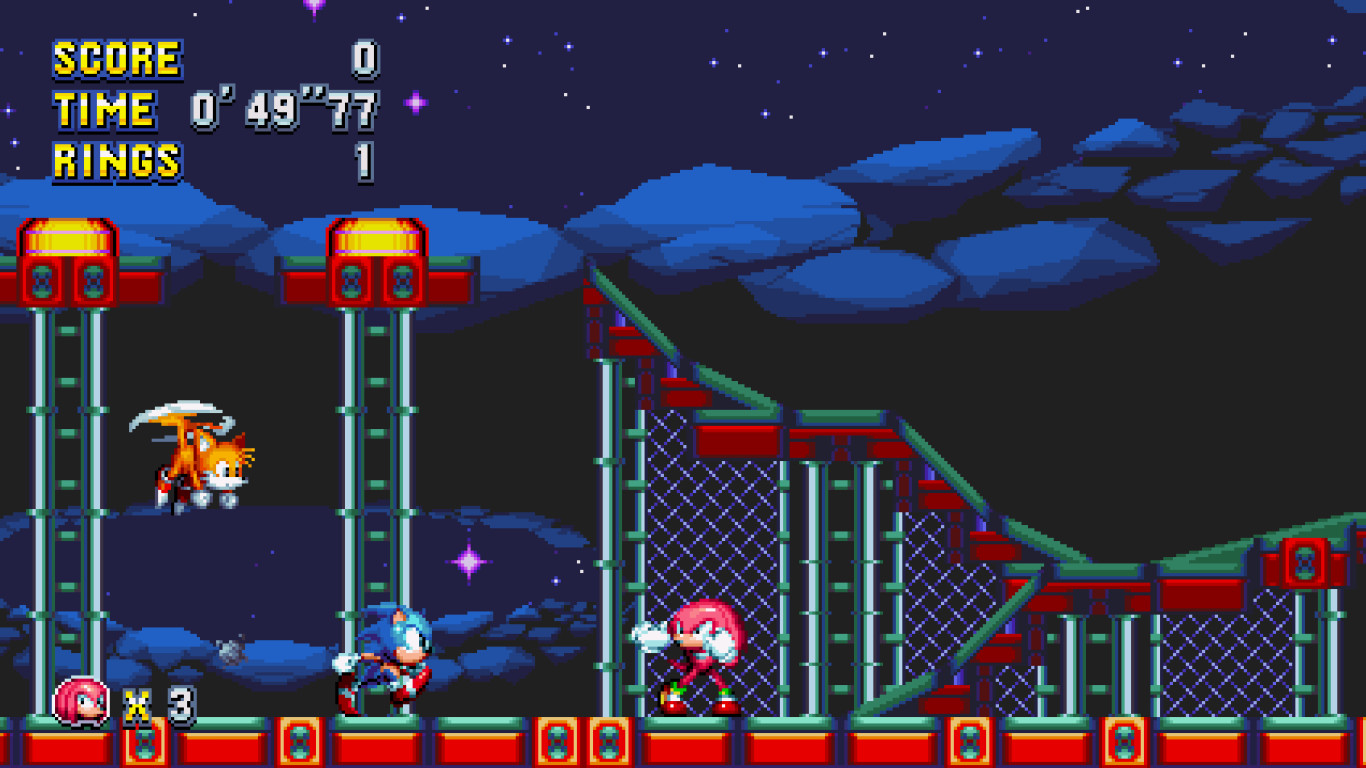 Sonic & Tails over Heavy Rider [Sonic Mania] [Mods]