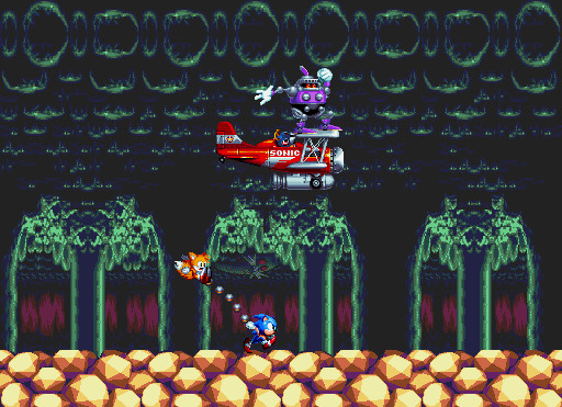 Mecha Sonic over Heavy Rider [Sonic Mania] [Requests]