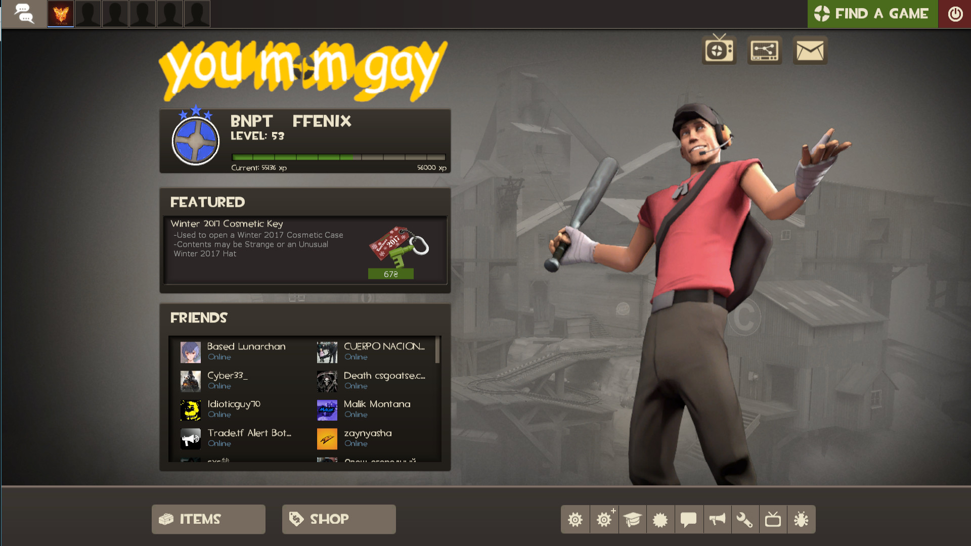 you mom gay logo
