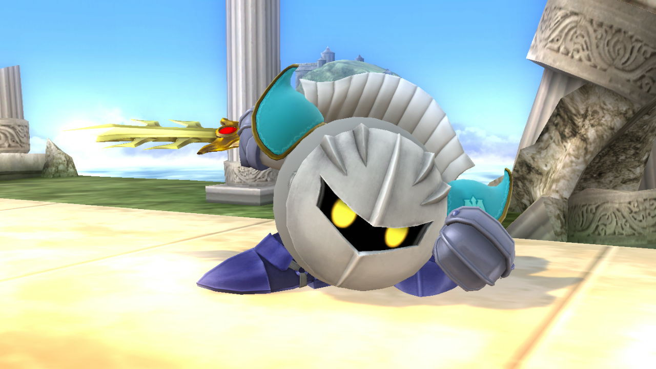 Kirby Air Ride - White Meta Knight [Super Smash Bros. (Wii U)] [Mods]