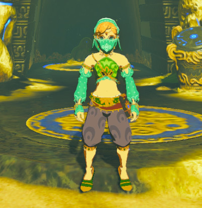 Gerudo Armor for female replacement mods [The Legend of Zelda: Breath ...