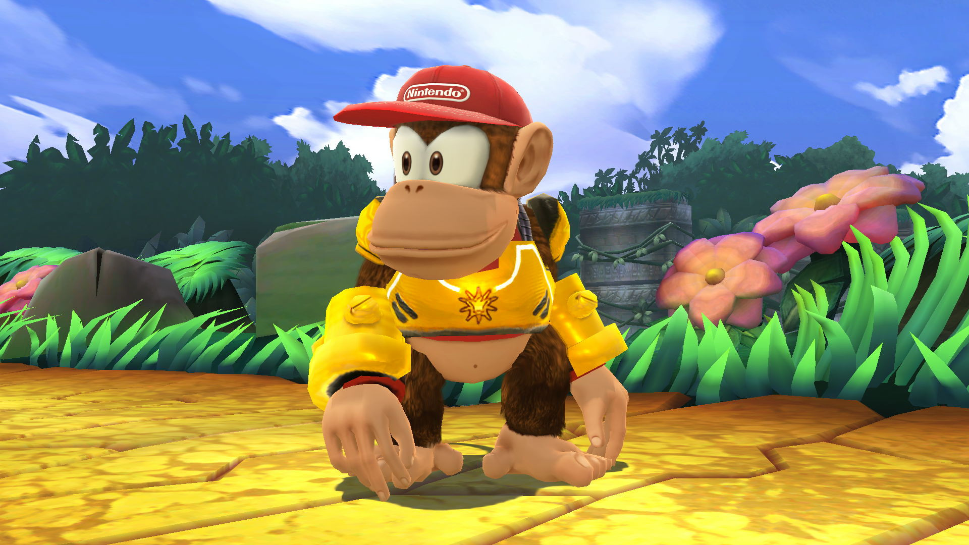 Strikers Diddy Kong [Super Smash Bros. (Wii U)] [Mods]