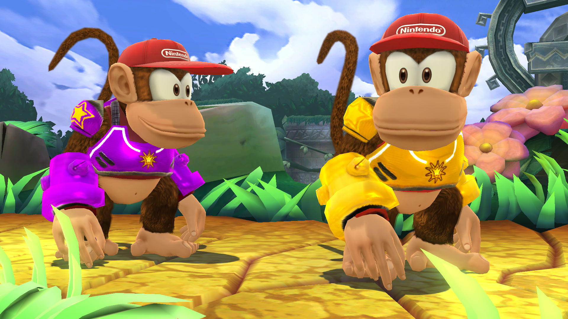 Strikers Diddy Kong [super Smash Bros. (wii U)] [mods]