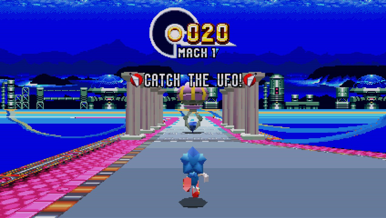 Sonic CD style Special Stages (v1.2) [Sonic Mania] [Mods]