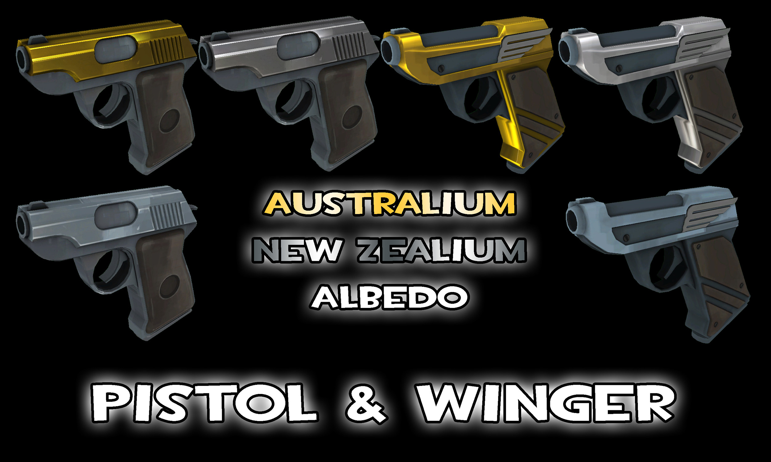 Aus/Zeal/Albedo Pistol & Winger