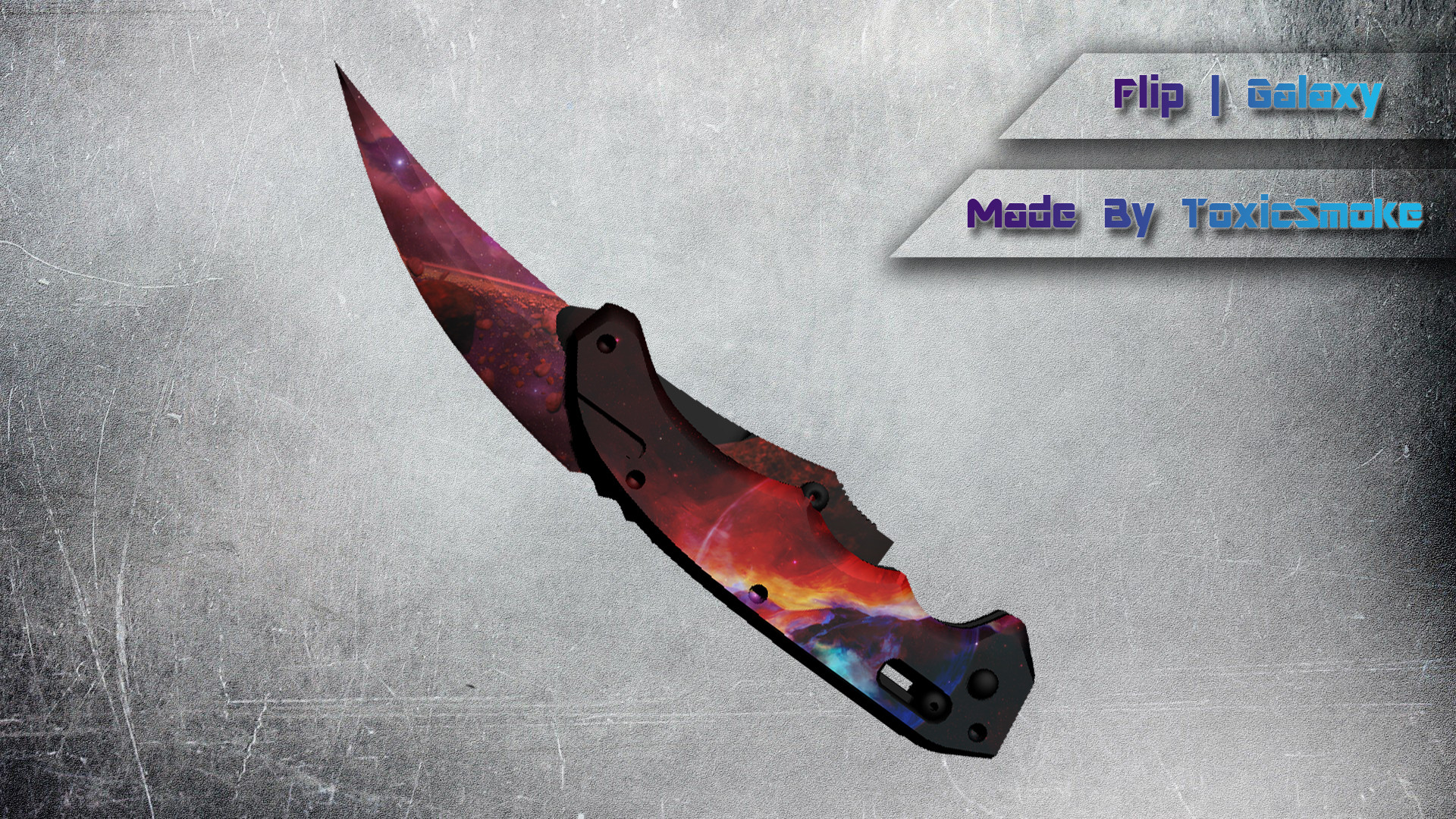Flip Knife | Galaxy