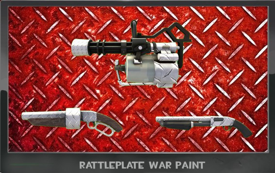 Rattleplate - War Paint