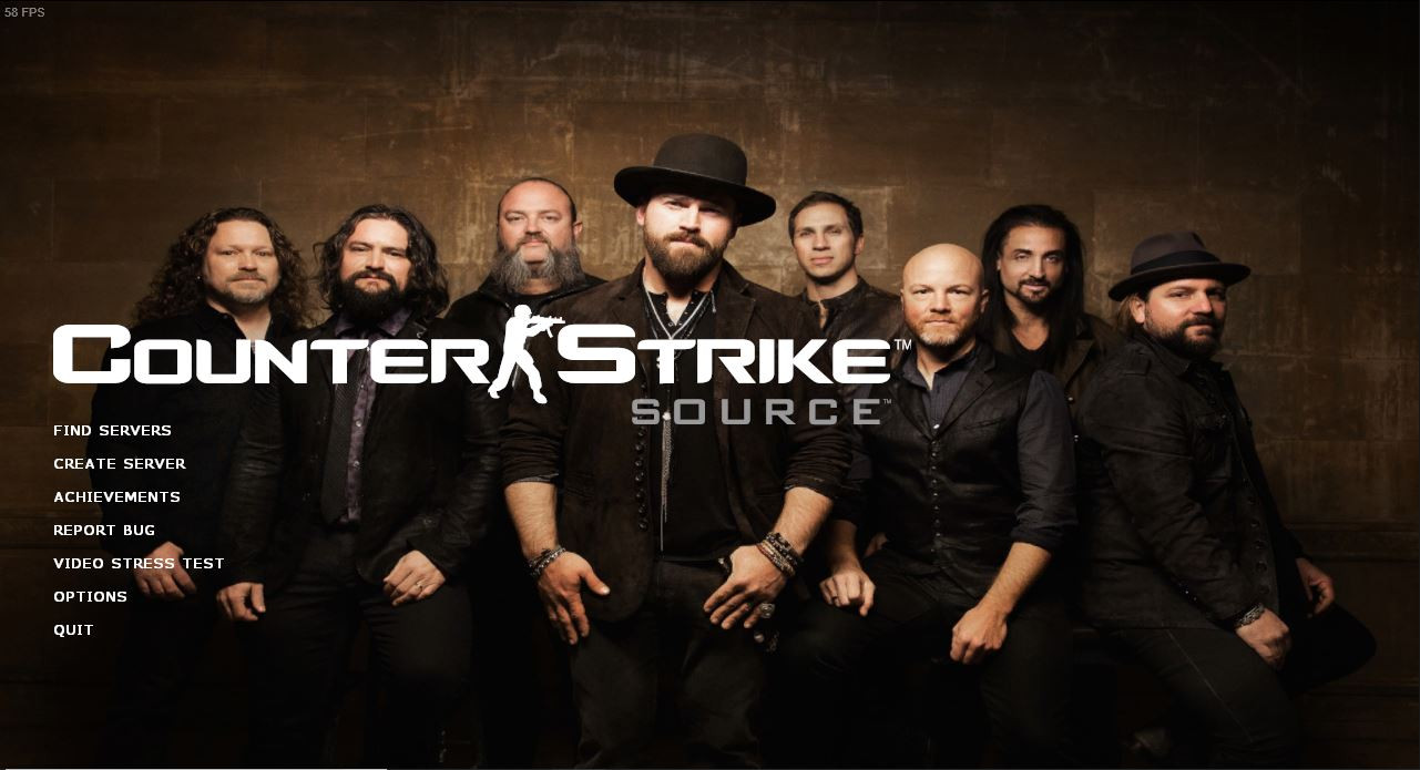 Zac Brown Band Menu Cover Art Mod for Counter-Strike: Source | CS:S Mods