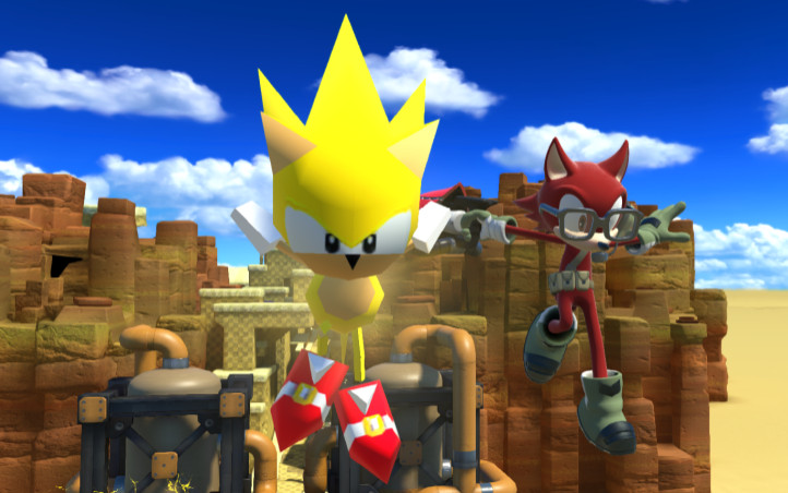 Mod includes: -SuperForm -Sonic Replaced -Radio model. 