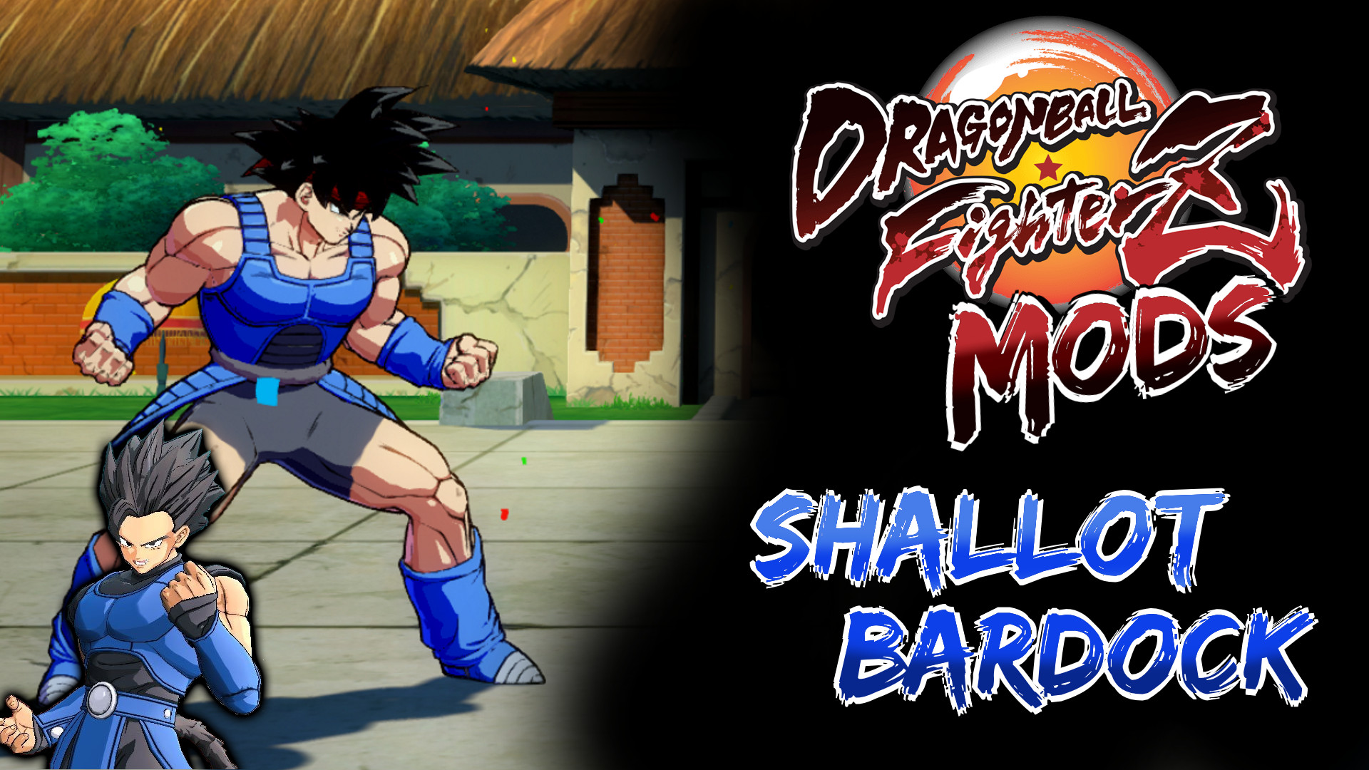 Shallot Bardock [Dragon Ball FighterZ] [Mods]