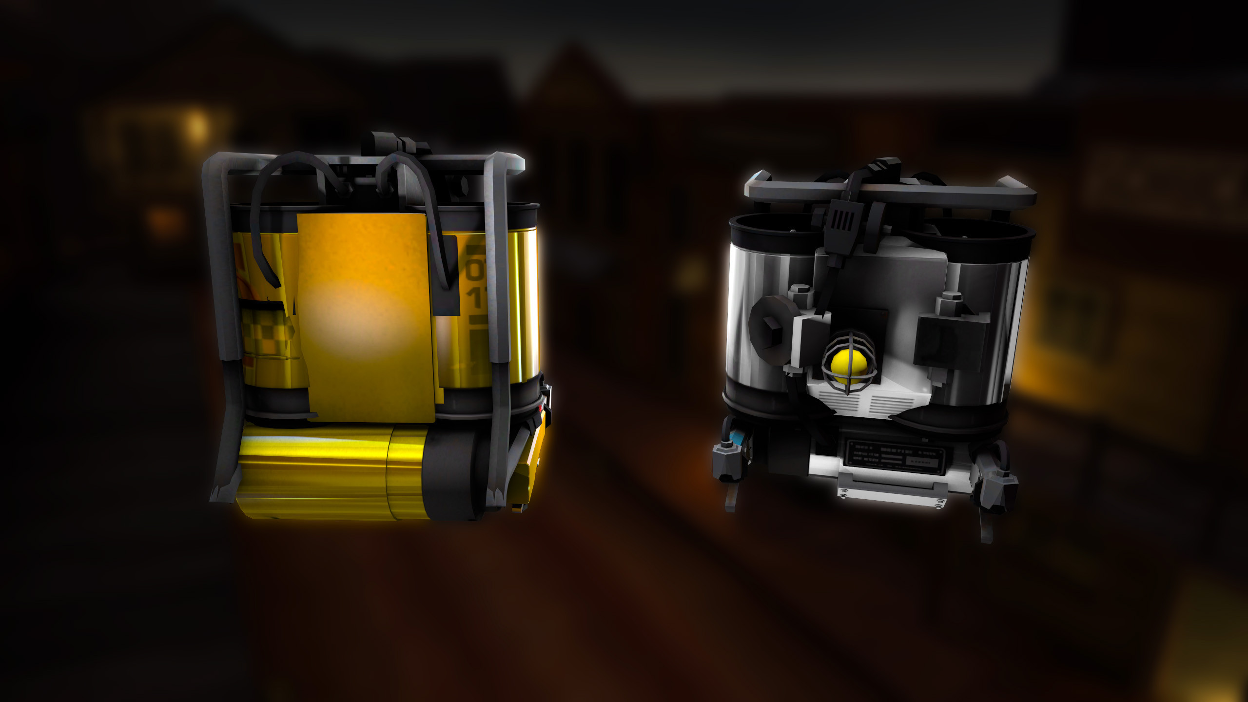 Golden/Silver Thermal Thrusters
