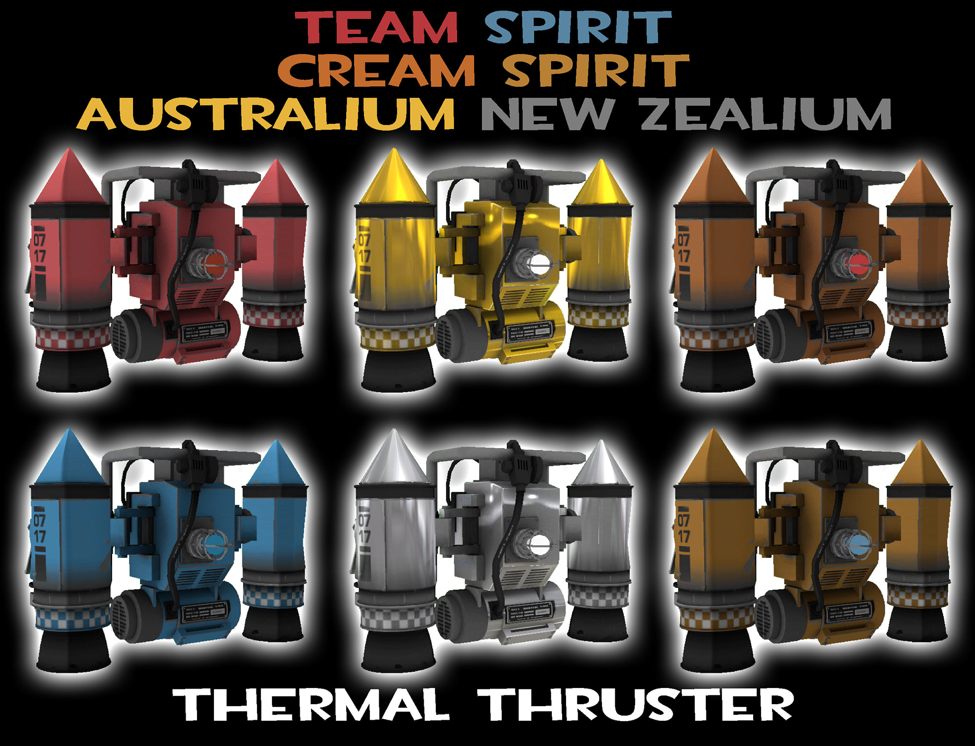 Team & Cream Thermal Thruster