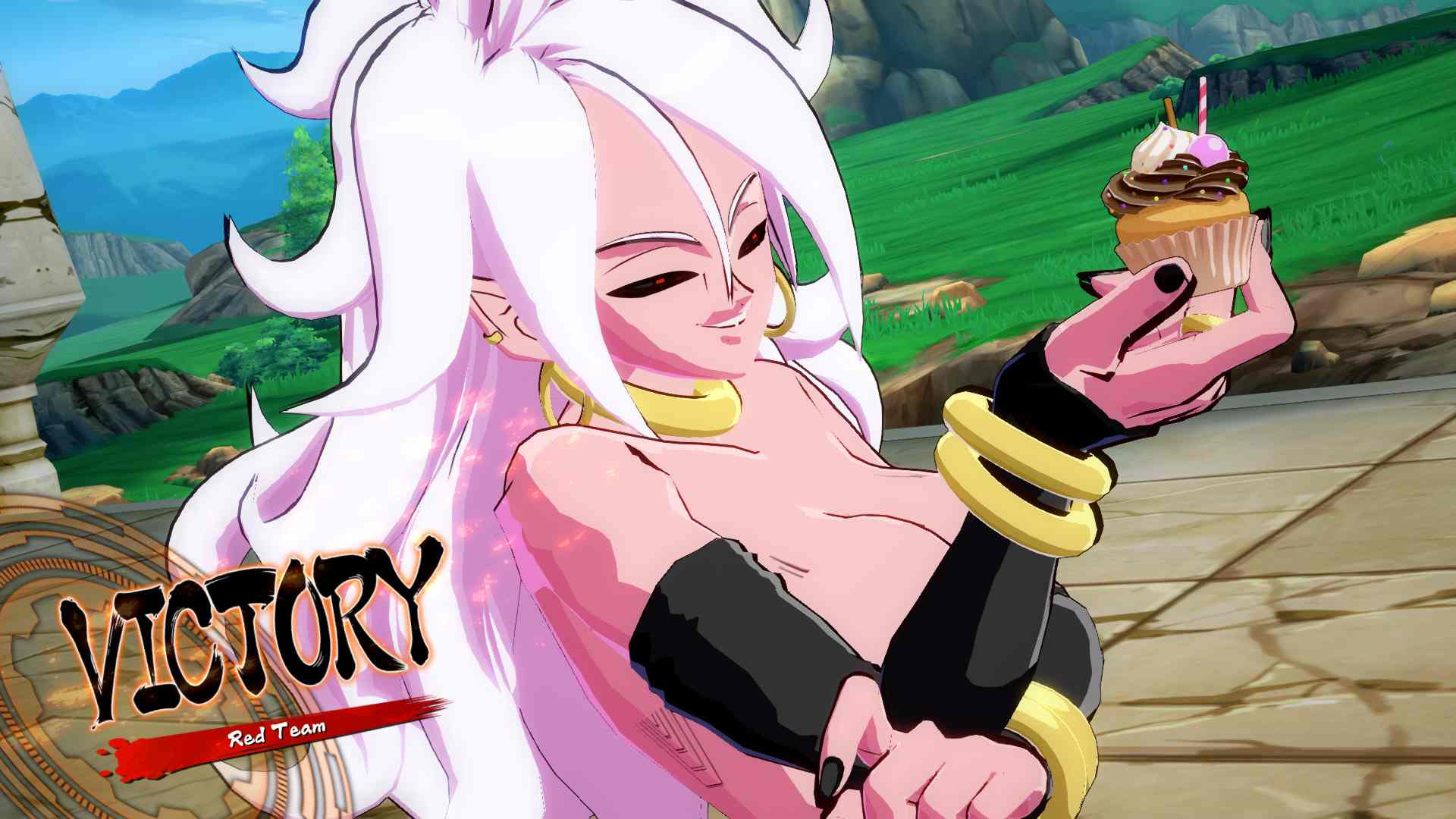 Topless Android 21. 