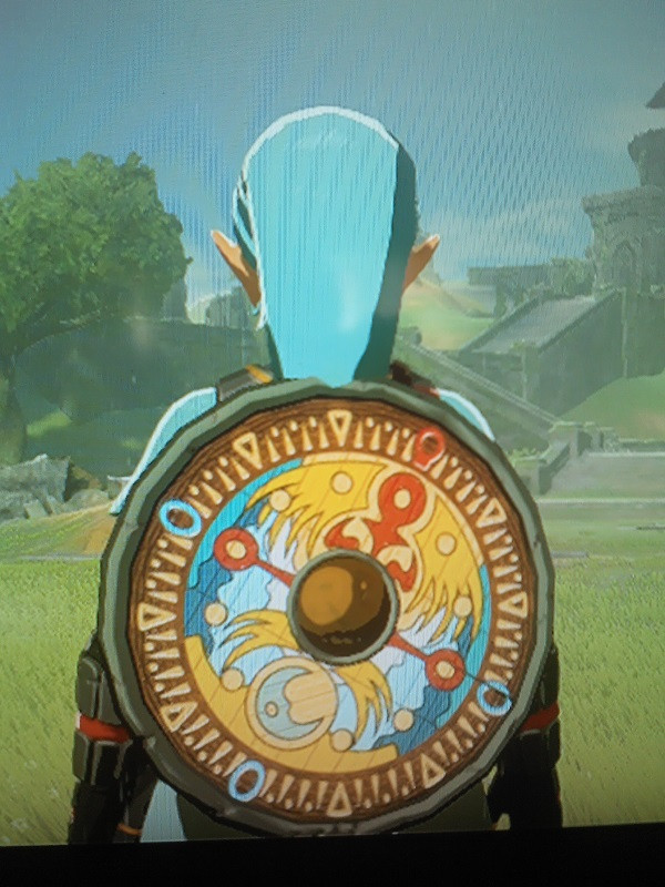 Shield Clock Tower Majoras [The Legend of Zelda Breath of the Wild