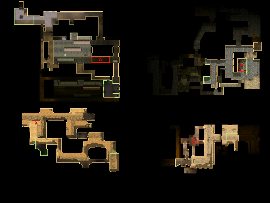 2v2 Map Pack Mod for Counter-Strike 1.6 | CS1.6 Mods