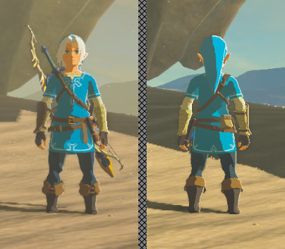 Fierce Deity Cap (Blue) [The Legend of Zelda: Breath of the Wild (WiiU)]  [Mods]