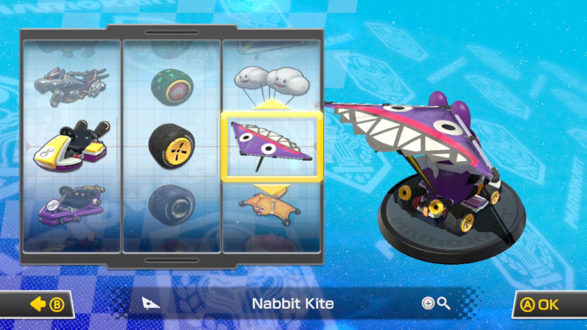 Nabbit Kite [Mario Kart 8] [Mods]
