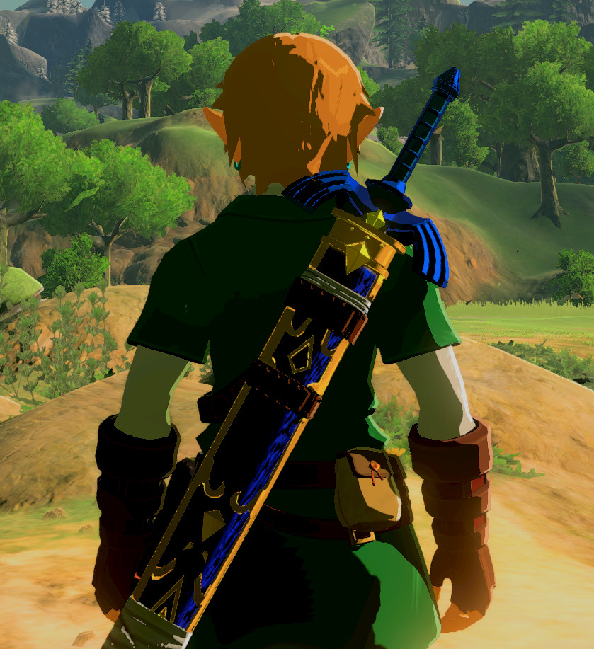 Ocarina Master Sword [The Legend of Zelda Breath of the Wild (WiiU