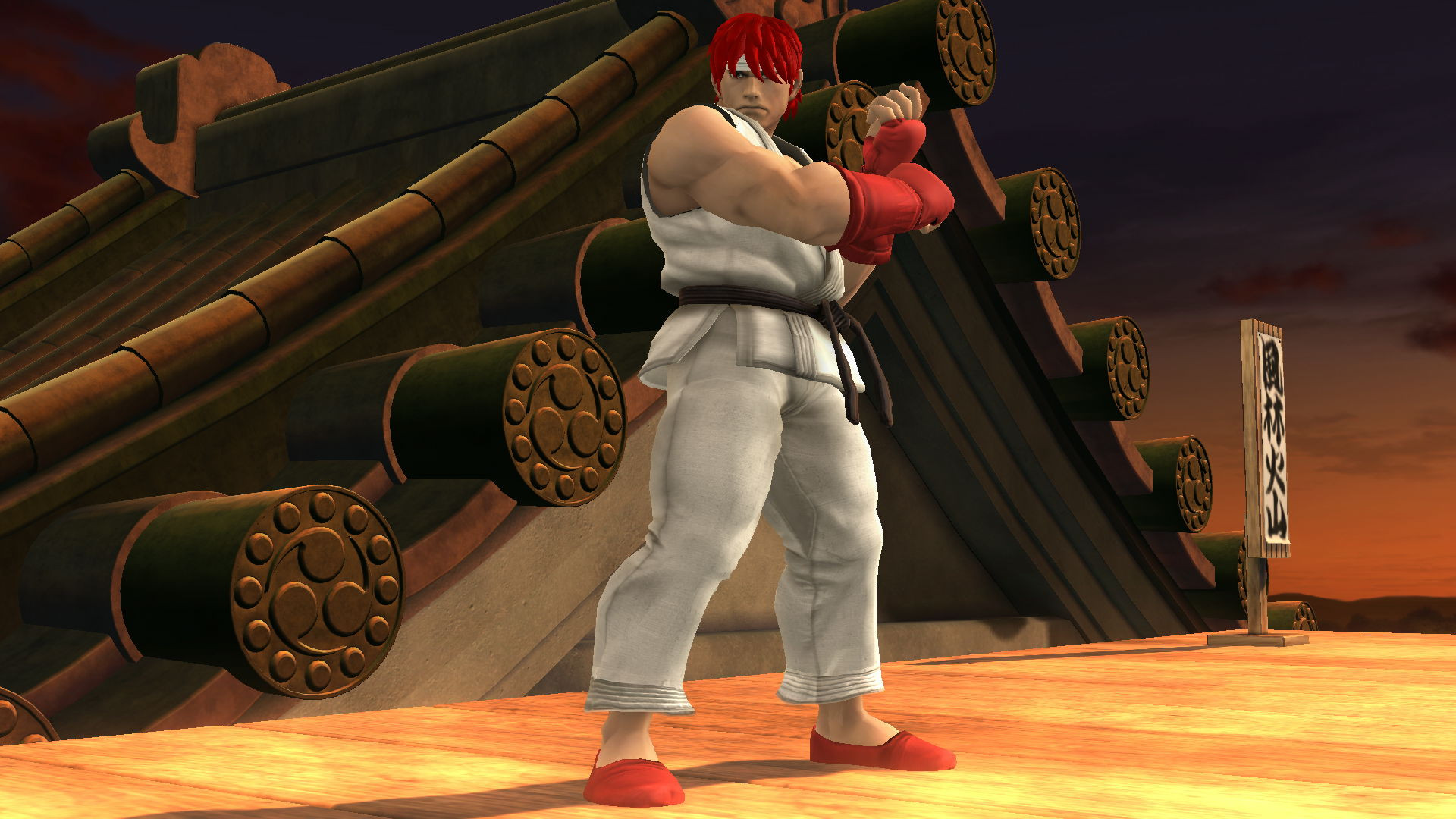 Street Fighter 1 Inspired Ryu [Super Smash Bros. (Wii U)] [Mods]