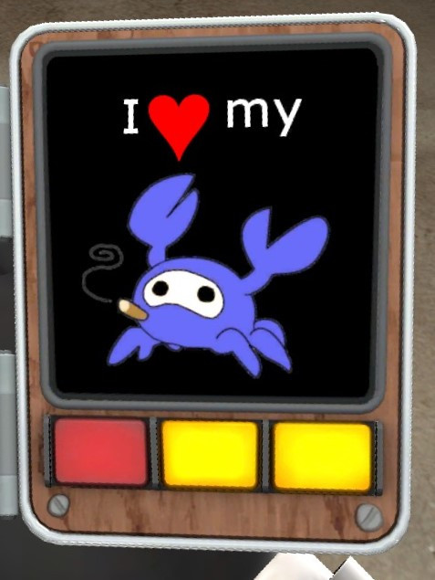 I Heart My Spycrab Disguise Case