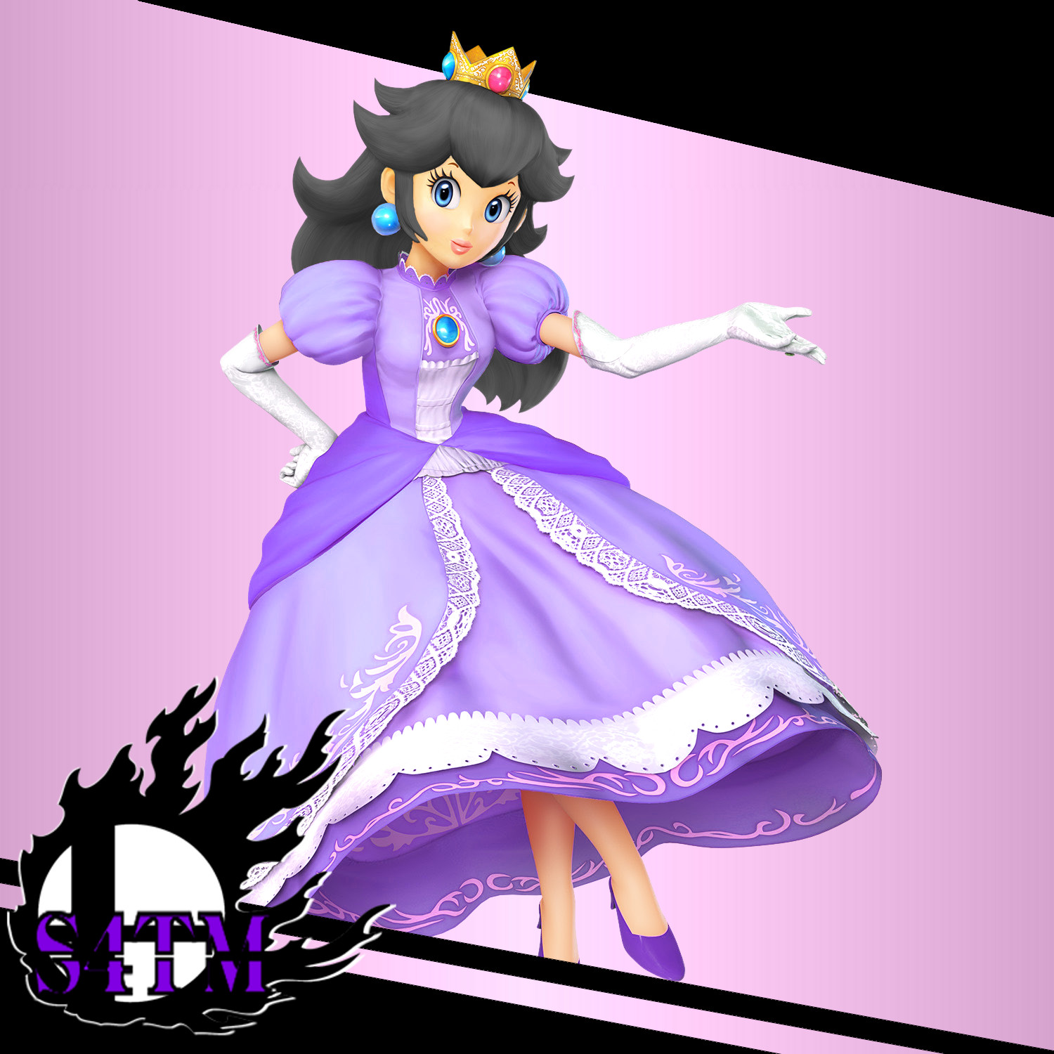 S4tm Peach [super Smash Bros Wii U ] [mods]