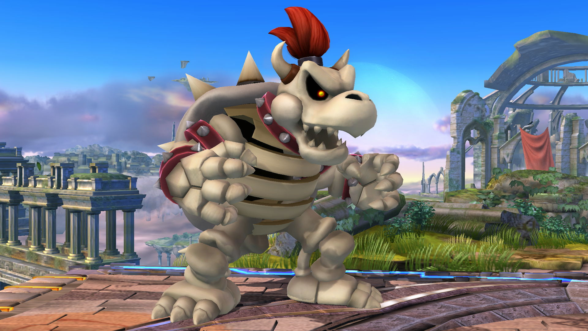 Dry Bowser (Smash 4 style) [Super Smash Bros. (Wii U)] [Mods]