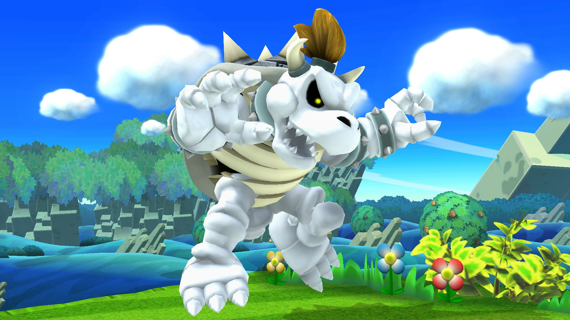 Dry Bowser (Smash 4 style) [Super Smash Bros. (Wii U)] [Mods]