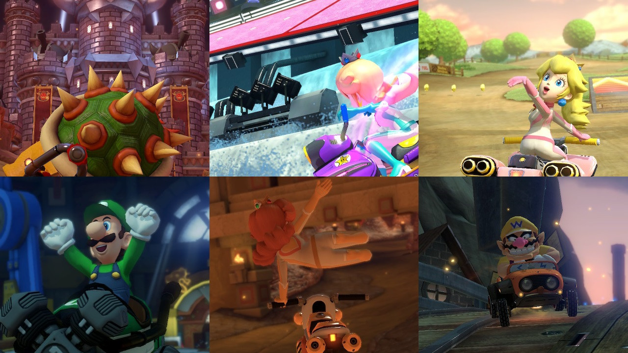 Mario Kart 8 Deluxe Game Banana BEST GAMES WALKTHROUGH