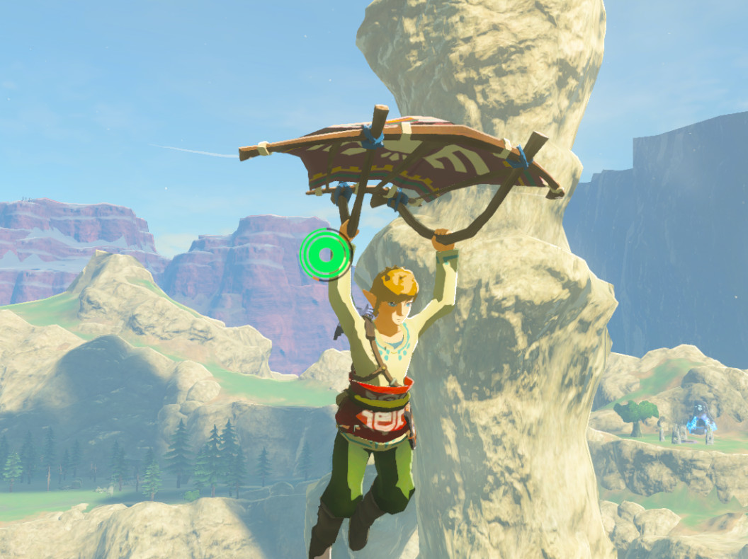 Skyloft Outfit and Shield [The Legend of Zelda Breath of the Wild (WiiU)] [Mods]