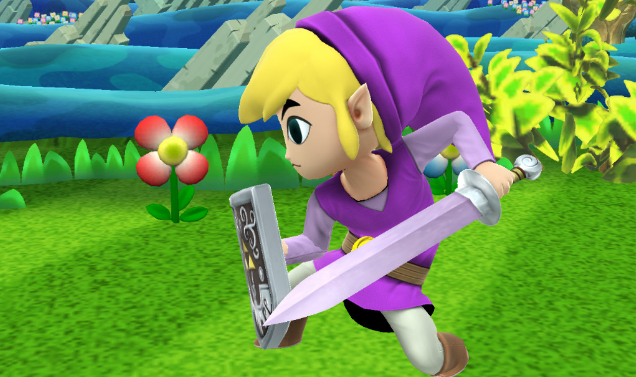 Alternative Toon Link's Gear [Super Smash Bros. (Wii U)] [Mods]